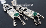 Set earrings ring jade Sterling silver 925