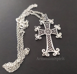 Indulge in the essence of Armenian Spirit with the Cross Sterling silver 925. Crafted for men and women of the Apostolic church, this exquisite piece radiates expert craftsmanship and spiritual significance. Made of high-quality silver, it's a timeless symbol of faith and devotion. Available on etsy and ebay.