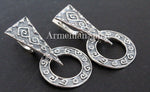 Elevate your style with our Armenian Spirit 925 Sterling Silver Bracelet, Earrings, Ring, and Pendant. Made in a lightweight, boho ethnic design, it boasts traditional ornaments and patterns. Complete your look while making a statement with our matching ethno-style jewelry. Experience the simplicity and elegance of 925 silver.