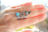 Ring Silver 925 turquoise Jewelry