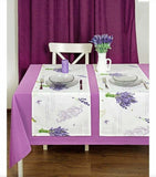 SET 2 Table runners 100% cotton French Provence lavender