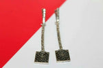 Long earrings silver 925