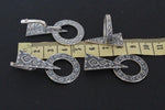 large jewelry silver without stones
