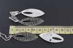 Silver 925 Earrings ring pendant chain Marcasite jewelry women