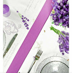 SET 2 Table runners 100% cotton French Provence lavender