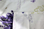 SET 2 Table runners 100% cotton French Provence lavender