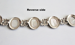 Bracelet Sterling silver 925 sadaf gems