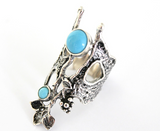 Ring Silver 925 turquoise Jewelry