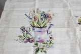 Set 3 Kitchen tea towels linen cotton NEW