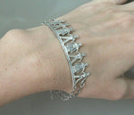 Made with quality sterling silver 925, this Qochari Armenian Spirit Bracelet is perfect for both men and women. Designed with dancers in mind, it is an elegant addition to any outfit. Get it now in our etsy or ebay stores and enjoy free shipping.