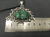 Very big gemstone charm for woman handmade