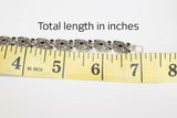 Bracelet Sterling silver 925 Black onyx stones