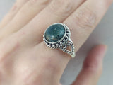Silver 925 Earrings Ring jewelry agate