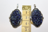 Jewelry Earrings Ring silver 925 lapis lazuli