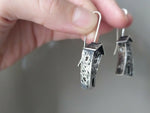 House earrings Silver 925 hooks Armenian Spirit