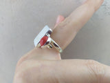 Earrings Ring silver 925 coral sadaf Armenian Spirit