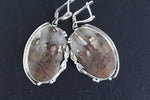 Ring Earrings gemstone jasper Silver 925