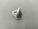 Silver 925 Earrings Ring jewelry agate red green