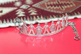 Crafted with high-quality sterling silver (925), this Qochari Armenian Spirit bracelet is a perfect blend of elegance and cultural heritage. Designed to be worn by both men and women, it features intricate dancers detailing, making it a unique piece of jewelry. Available on Etsy and eBay stores, with free shipping.