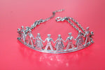 Expertly crafted from sterling silver 925, this Qochari Armenian Spirit bracelet is a stunning accessory for both men and women. The intricate design features dancers in sterling silver, adding a touch of artistry and elegance to any outfit. Elevate your style and embrace the rich culture of Armenia with this exquisite bracelet.