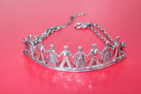 Expertly crafted from sterling silver 925, this Qochari Armenian Spirit bracelet is a stunning accessory for both men and women. The intricate design features dancers in sterling silver, adding a touch of artistry and elegance to any outfit. Elevate your style and embrace the rich culture of Armenia with this exquisite bracelet.