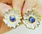 Earrings silver 925 lapis lazuli Armenian Spirit