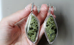 Jewelry set silver 925 Earring Ring serpentine Armenian Spirit