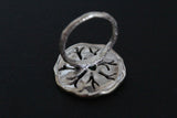 Women Set flower Silver 925 Earring Ring