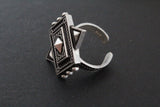 Ring adjustable sterling silver 925