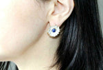 Earrings silver 925 lapis lazuli Armenian Spirit