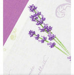 SET 2 Table runners 100% cotton French Provence lavender