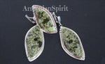 Jewelry set silver 925 Earring Ring serpentine Armenian Spirit