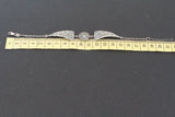 18-21 cm bracelet woman simple design silver