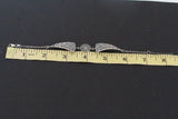 7-8 inch silver bracelet without stones