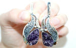 Ring Earrings Pendant amethyst Silver 925