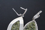 Jewelry set silver 925 Earring Ring serpentine Armenian Spirit