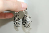 Earrings Garnet Sterling silver 925 Armenian Spirit