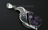 Ring Earrings Pendant amethyst Silver 925