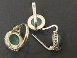 Silver 925 Earrings Ring jewelry agate