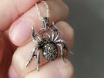 Spider pendant Sterling silver 925