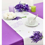 SET 2 Table runners 100% cotton French Provence lavender