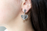 Elephant earrings 925 Silver Armenian Spirit