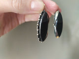 Earrings Silver 925 Black onyx Armenian Spirit