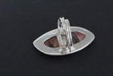 Set jewelry Earrings Ring silver 925 jasper