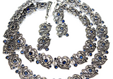 Necklace Silver 925 marcasite