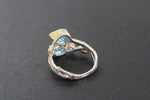 Ring Silver 925 zircons