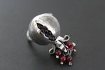 Ring Silver 925 Pomegranate Garnet jewelry