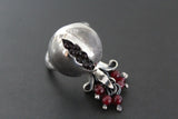 Ring Silver 925 Pomegranate Garnet jewelry