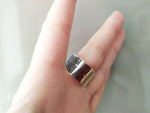 Men Ring cross Prayer Sterling Silver 925