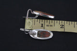 Earrings Maligano jasper Sterling silver 925 Armenian Spirit